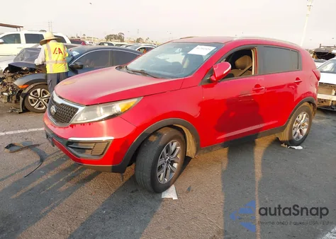 2015 Kia Sportage Lx from USA, damaged, VIN KNDPB3AC2F7701366
